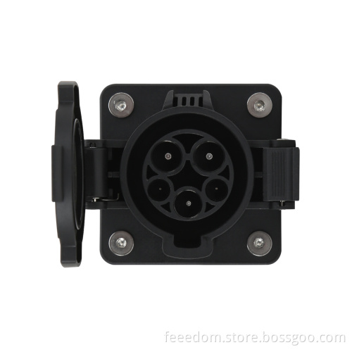 محمولة EV Charger Gun Type2 Socket European Standard AC Socket
